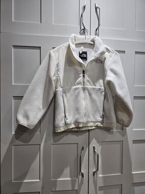 The North Face KIDS Cream/Off-White Fleece Jacket